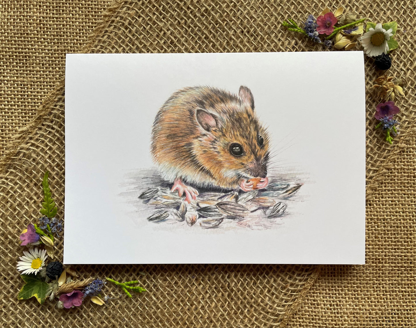 A cheeky snack – card