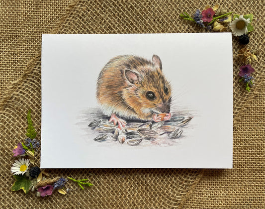 A cheeky snack – card